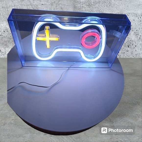 Vintage Other - Gamer Design LED Neon Light USB Powered 5 in x 9 in